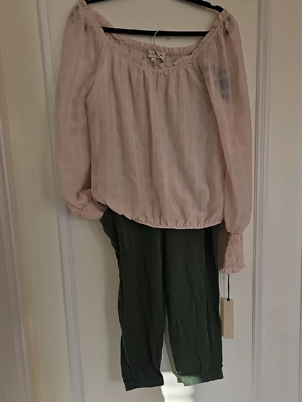 Nine West Olive Green Jogger Pants Size M